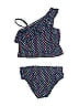 Baby Gap Polka Dots Blue Two Piece Swimsuit Size 3T - photo 2