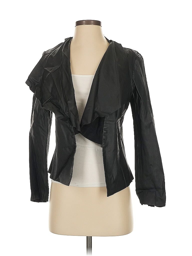 Pre-owned Zara Basic Jacket In Black