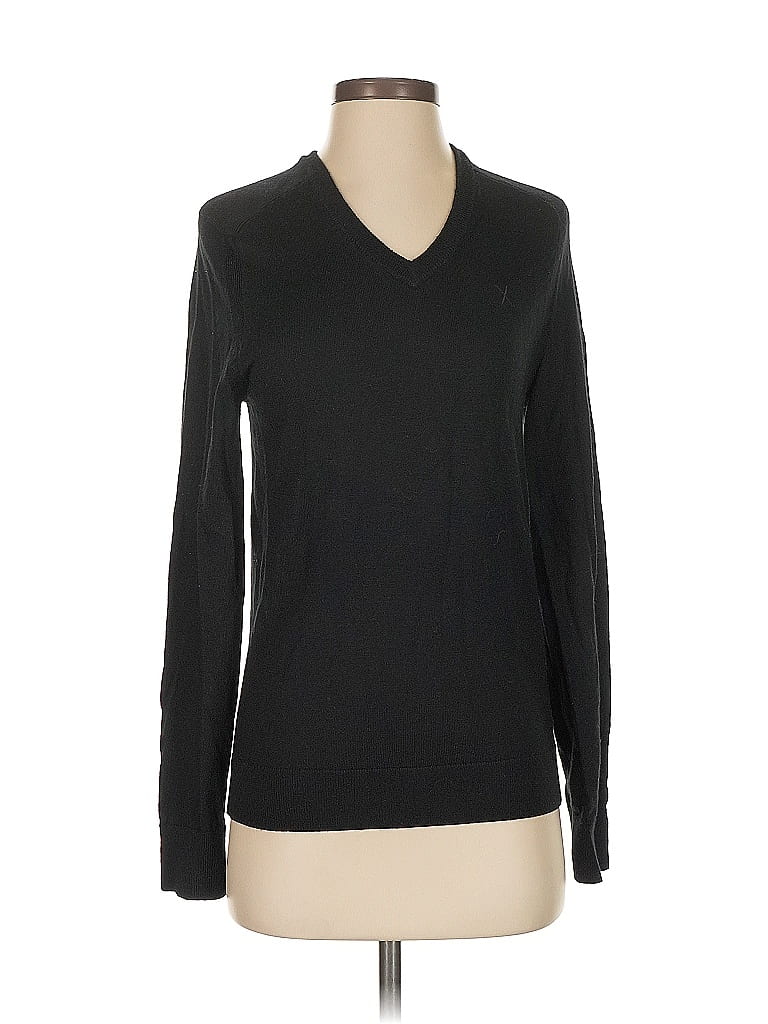 Pre-owned Express Pullover Sweater In Black