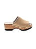 M. Gemi 100% Leather Tan Mule/Clog Size EU 36 1/2 - photo 1