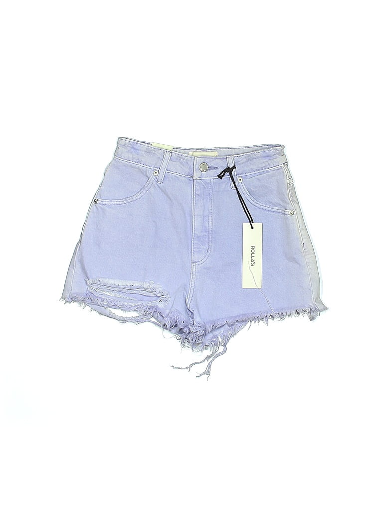 Rolla's 100% Cotton Blue Denim Shorts Size 23 waist - photo 1