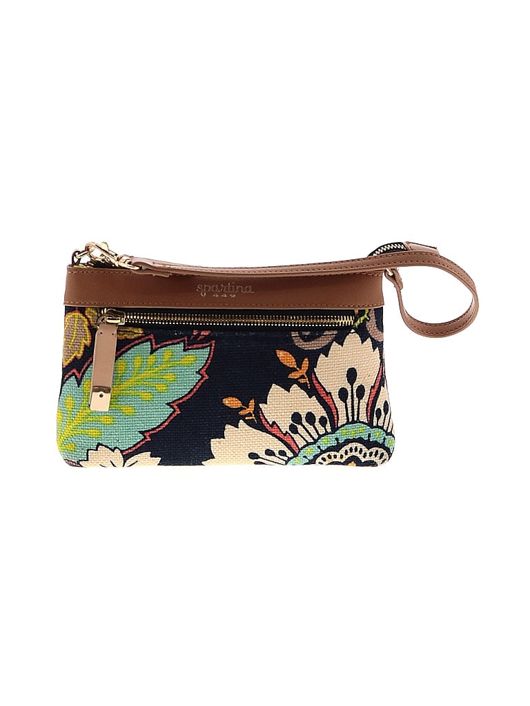 Spartina 449 Paisley Brown Blue Wristlet One size - photo 1