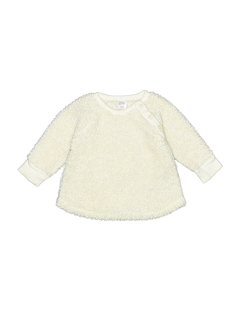 Click to view more detailed imagery on our partner's website Pre-owned Nordstrom Baby Babies' Pullover Sweater In White