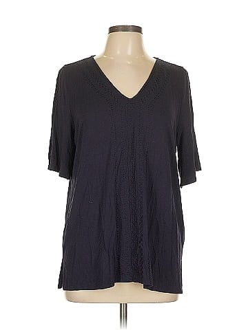 Adrianna Papell Short Sleeve Blouse (view 1)
