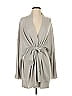 Nili Lotan 100% Cashmere Gray Cashmere Cardigan Size 0 - photo 1