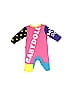 Baby Doll Color Block Pink Long Sleeve Outfit Size 70 - photo 1