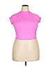 SKIMS Pink Short Sleeve Turtleneck Size 2X - photo 1