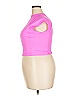 SKIMS Pink Short Sleeve Turtleneck Size 2X - photo 5