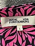 Diane von Furstenberg 100% Silk Animal Print Pink Cocktail Dress Size L - photo 6