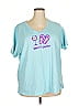 Life Is Good 100% Cotton Blue Short Sleeve T-Shirt Size 3X - photo 1