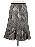 AK Anne Klein 100% Wool Chevron-herringbone Gray Wool Skirt Size 10 - photo 2