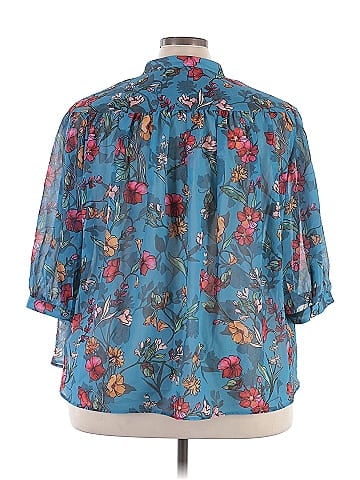 Wayward Fancies 3/4 Sleeve Blouse (view 2)
