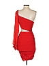 Hello Molly Red Cocktail Dress Size 4 - photo 2
