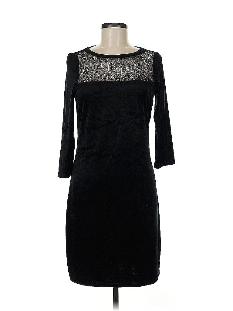 Pre-owned Assorted Brands Cocktail Dress In Black