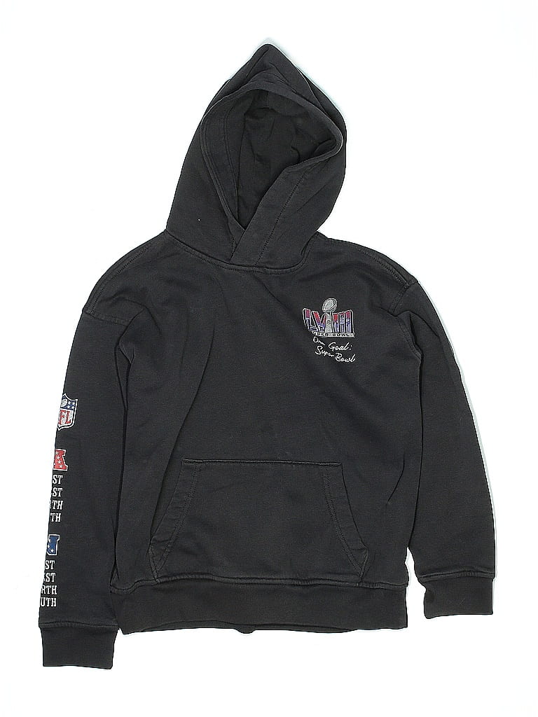 NFL Black Pullover Hoodie Size 9 - photo 1