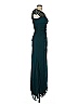 Xscape Teal Cocktail Dress Size 4 - photo 4