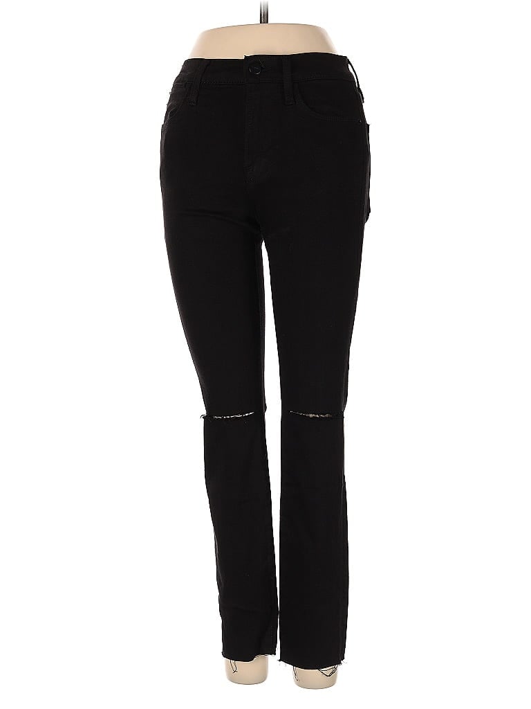 Pre-owned Frame Jeggings In Black