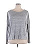 Gap Outlet Gray Long Sleeve T-Shirt Size XXL - photo 1