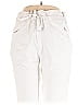 L-RL Lauren Active Ralph Lauren 100% Cotton White Casual Pants Size M - photo 1