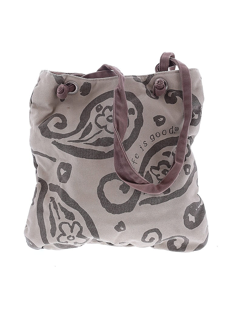 Life Is Good Paisley Gray Tan Shoulder Bag One size - photo 1