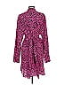 Diane von Furstenberg 100% Silk Animal Print Pink Cocktail Dress Size L - photo 2