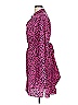 Diane von Furstenberg 100% Silk Animal Print Pink Cocktail Dress Size L - photo 5