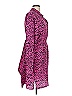 Diane von Furstenberg 100% Silk Animal Print Pink Cocktail Dress Size L - photo 4