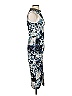 Diane von Furstenberg Print Blue Cocktail Dress Size 2 - photo 4