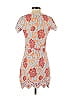 Storia 100% Polyester Paisley Orange Cocktail Dress Size S - photo 2