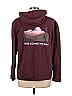 Life Is Good 100% Cotton Burgundy Zip Up Hoodie Size L - photo 2