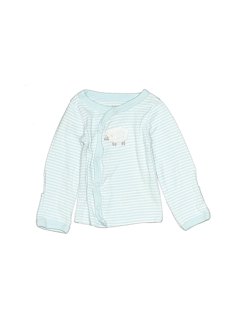 Click to view more detailed imagery on our partner's website Pre-owned Just One You Made By Carter's Babies' Long Sleeve T-shirt In Blue