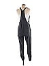Wallflower Gray Black Overalls Size M - photo 2