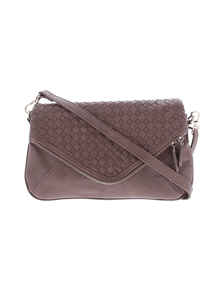 Urban Expressions Brown Crossbody Bag One size - photo 1