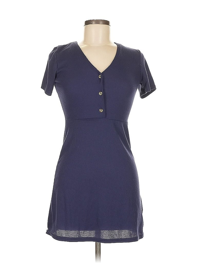 Pre-owned Nasty Gal Inc. Casual Dress In Blue