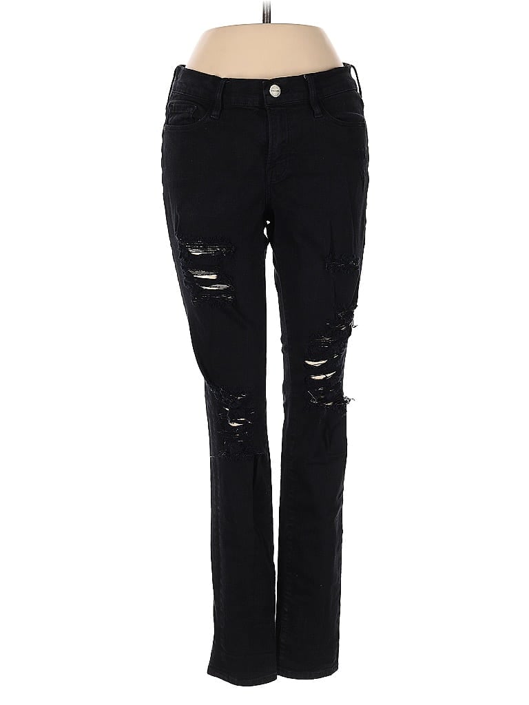 Click to view more detailed imagery on our partner's website Pre-owned Frame Jeans In Black