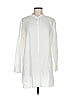 Charlotte Kellogg 100% Linen White Ivory Casual Dress Size M - photo 1