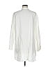Charlotte Kellogg 100% Linen White Ivory Casual Dress Size M - photo 2