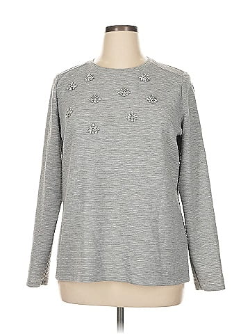 Liz Claiborne Long Sleeve Top (view 1)