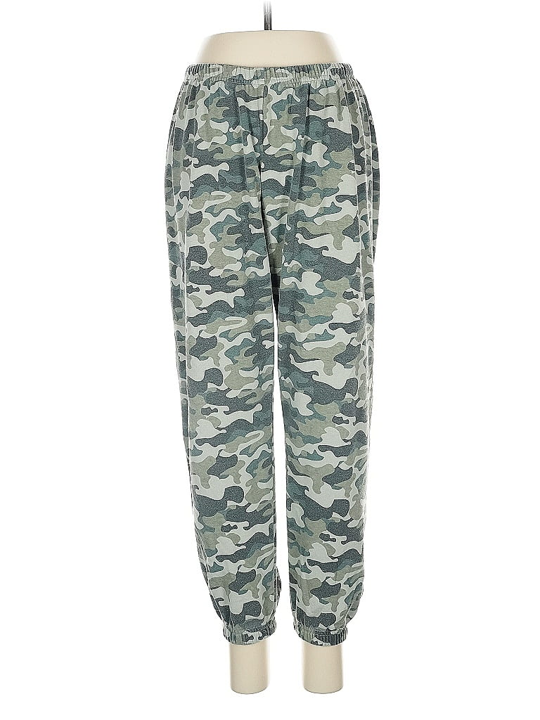 Spiritual Gangster Camo Green Sweatpants Size M - photo 1