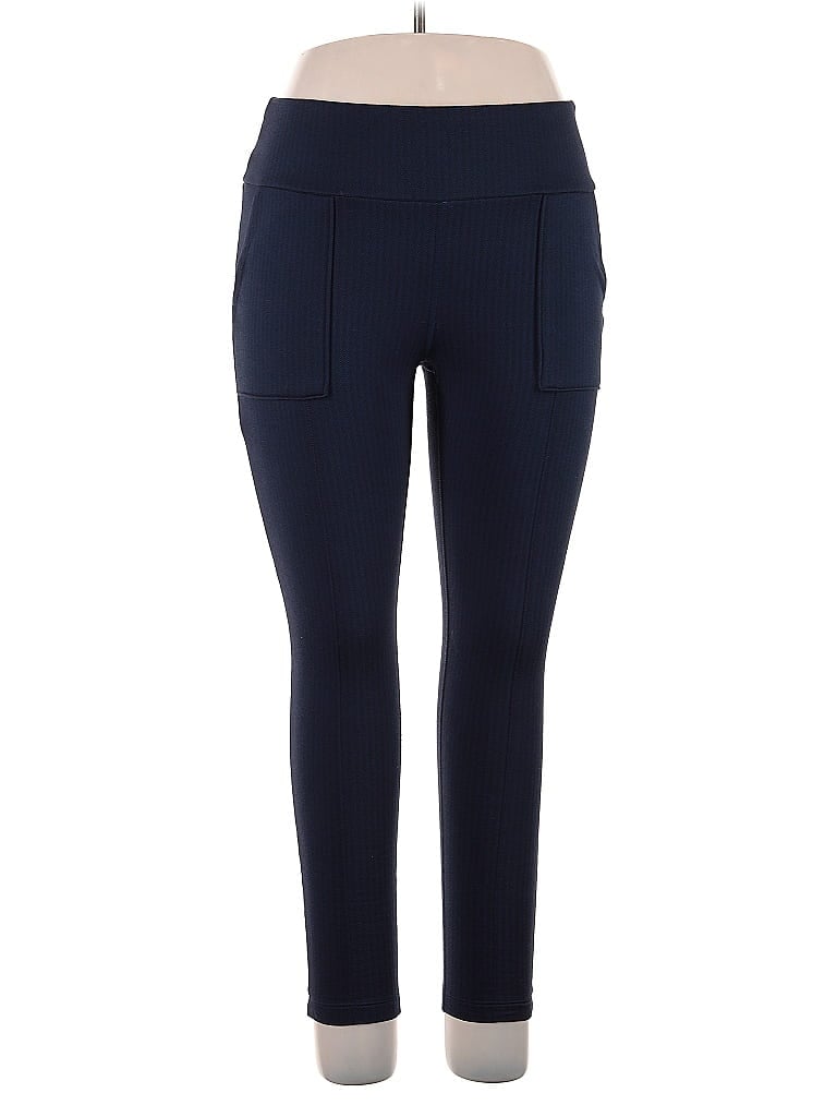 Pre-owned Mondetta Active Pants In Blue