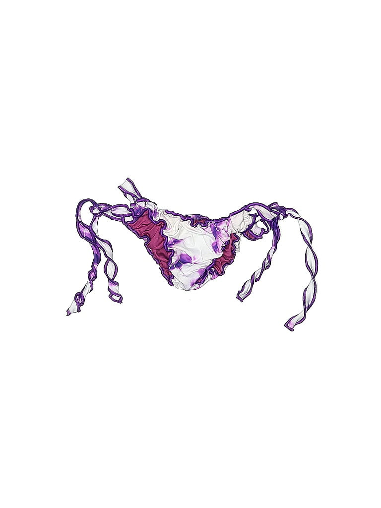 Martha Rey Tie-dye Purple Swimsuit Bottoms Size S - photo 1