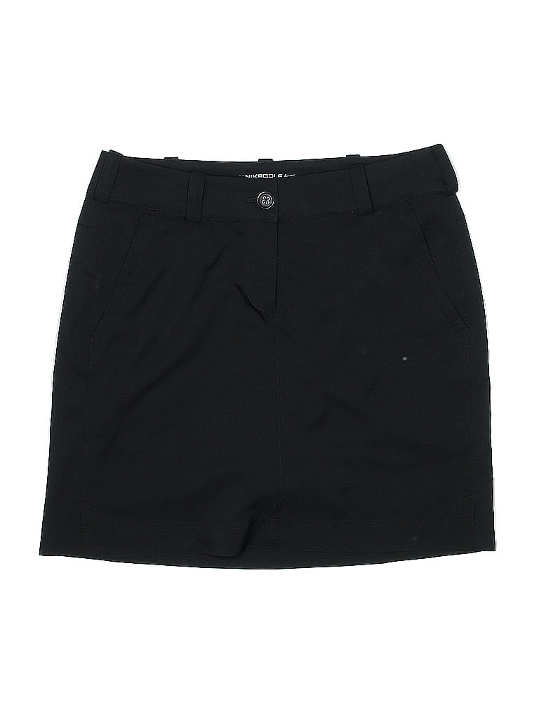 Nike Golf 100% Polyester Solid Black Active Skort Size 4 - photo 1
