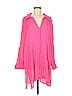 Elan 100% Rayon Pink Long Sleeve Blouse Size M - photo 1