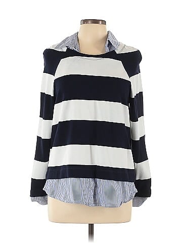Sharagano Long Sleeve Blouse (view 1)