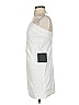 Norma Kamali Solid White Casual Dress Size S - photo 5