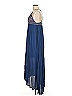 Billabong 100% Rayon Blue Cocktail Dress Size L - photo 5