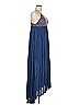 Billabong 100% Rayon Blue Cocktail Dress Size L - photo 4