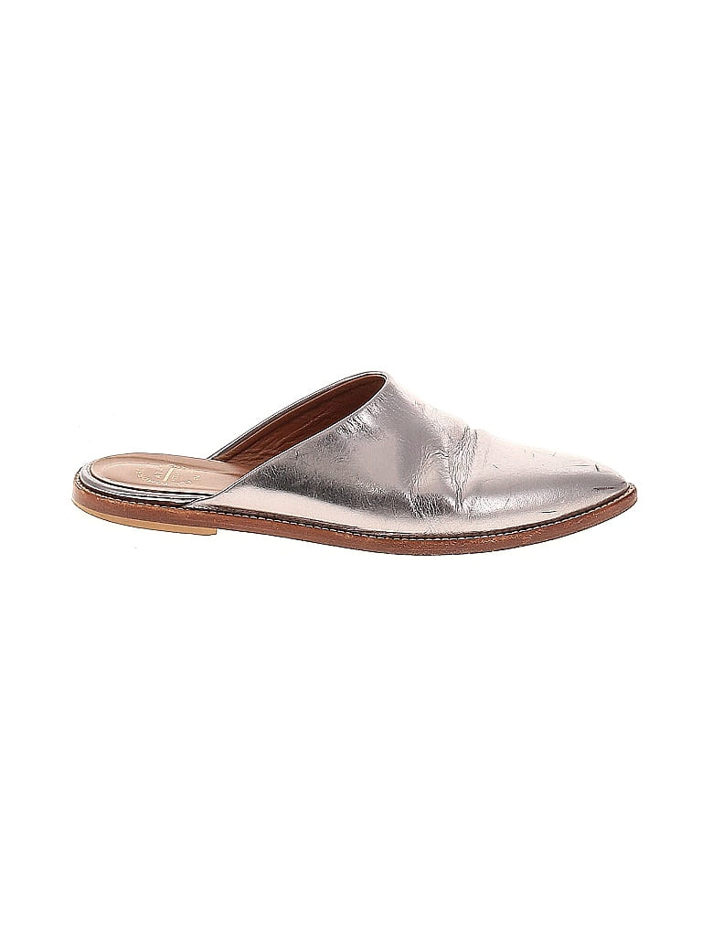 ATP All Tomorrow's Parties Atelier Metallic Silver Mule/Clog Size EU 37 - photo 1