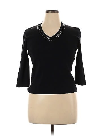Joseph A. 3/4 Sleeve Top (view 1)