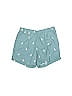 Columbia 100% Nylon Print Teal Shorts Size 5 - photo 1